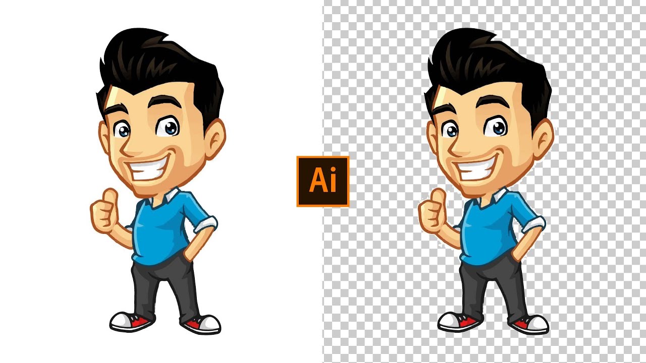 How to remove background in Adobe Illustrator 2024