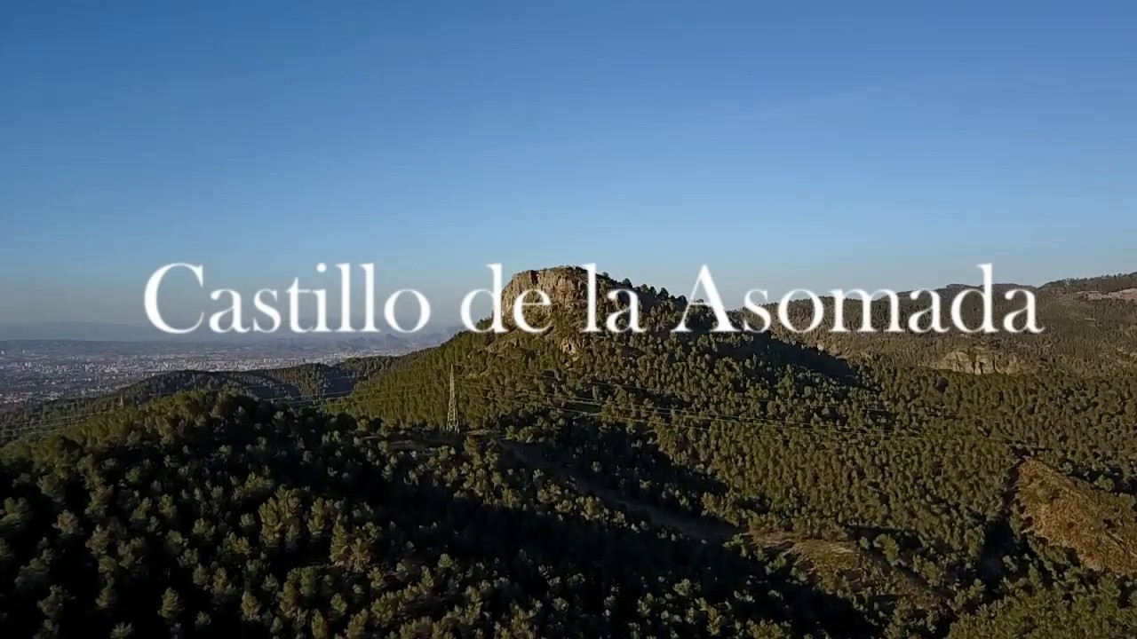🏰 Castillo de la Asomada de Murcia a vista de drone
