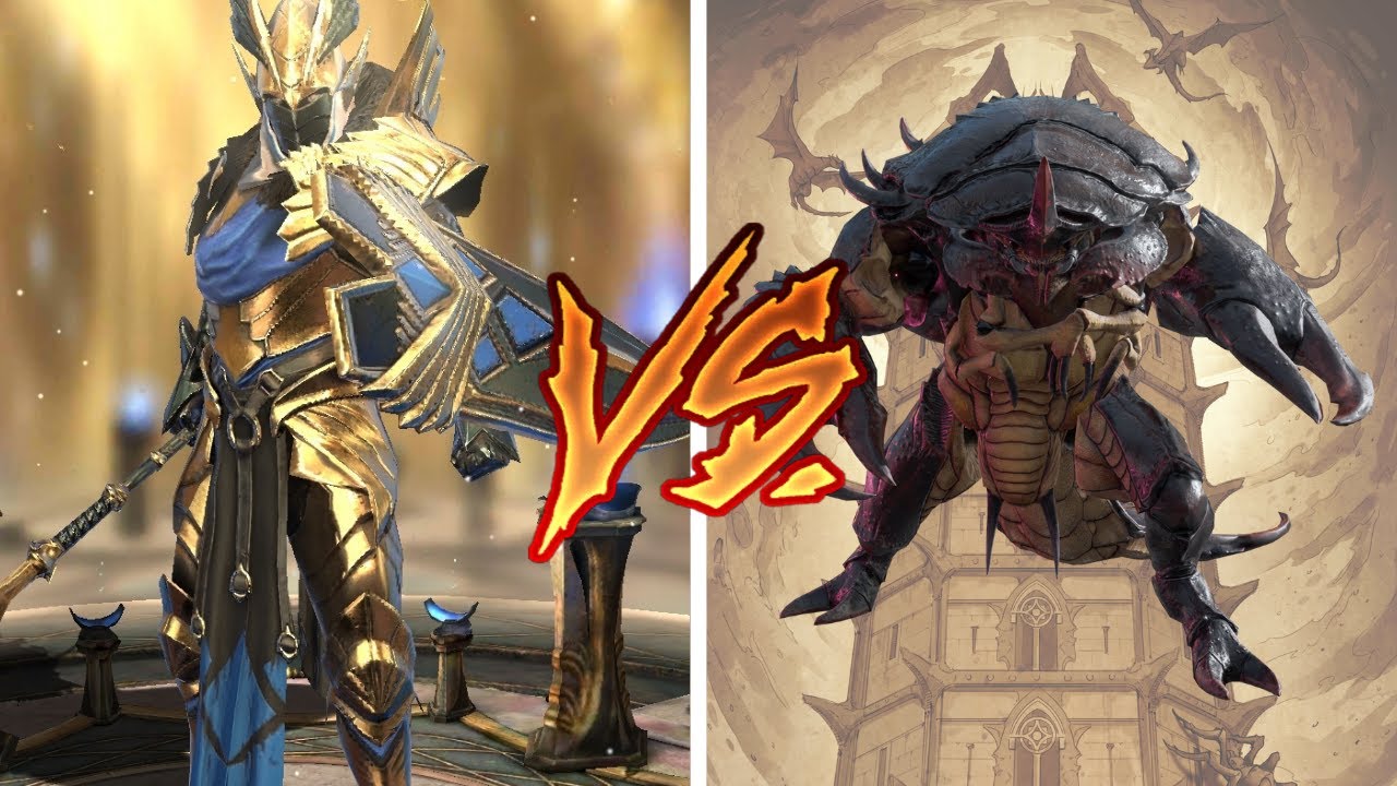 VERGIS SOLANDO O REI ESCARAVELHO! | RAID: Shadow Legends