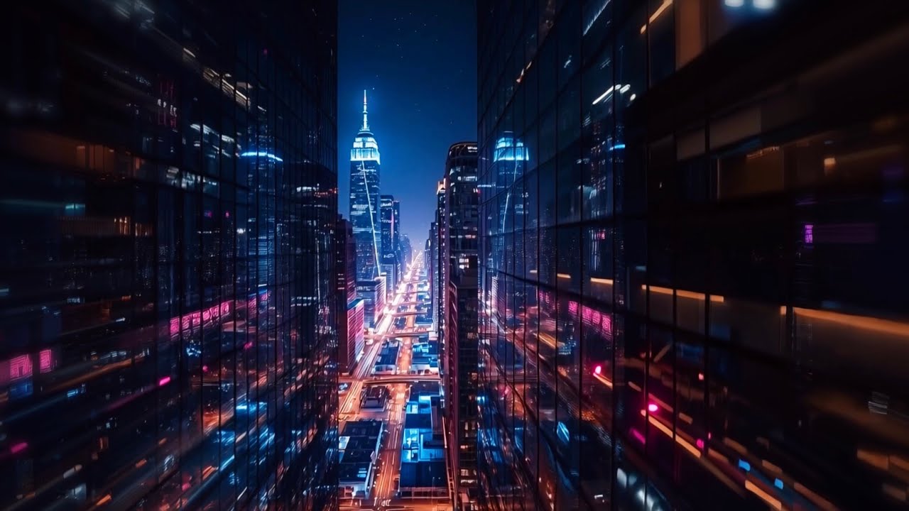 Almost Yours — Night Listening | Instrumental City Visual