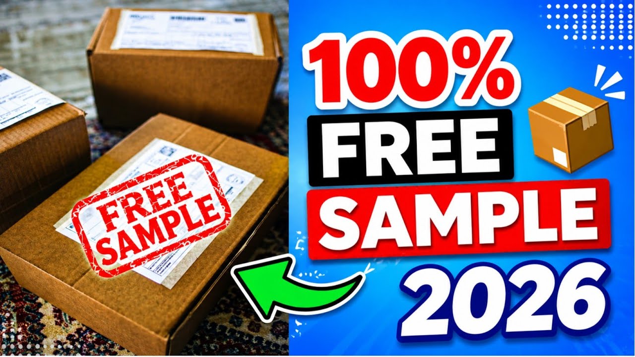 Free Sample Loot Today 😍 Free Shopping Offer Today | Free Product Today 2026 