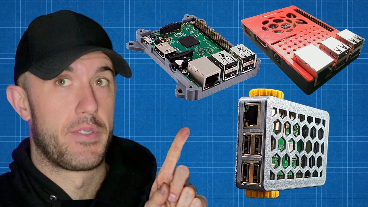 Инженер по 3D-печати отреагировал на корпусы Raspberry Pi | Разработка для массового производства...