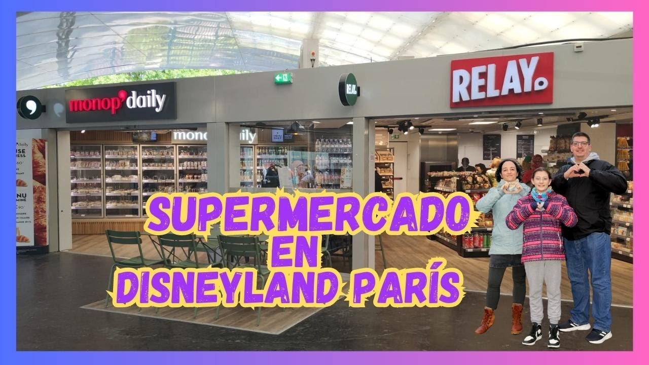 Sabías que hay un supermercado en @DisneylandParis
