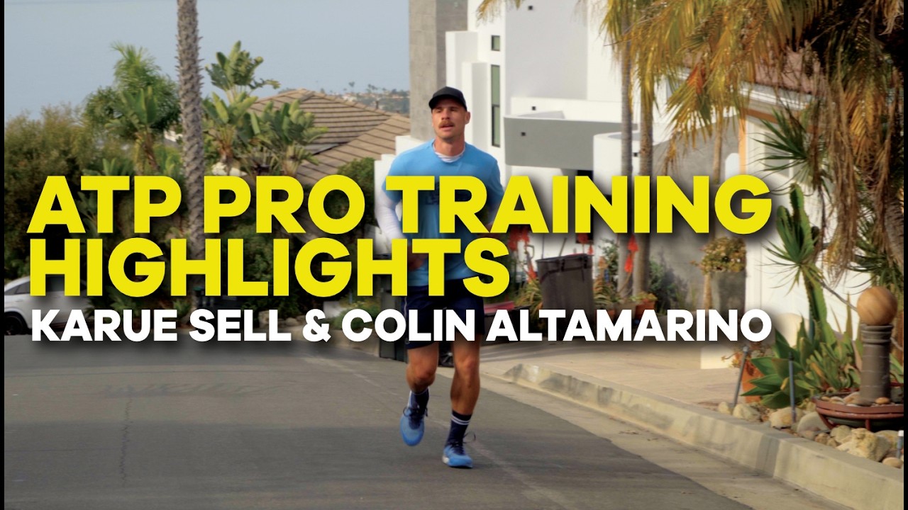 ATP Pro Tennis Training | Fitness, Baseline Drills & Serve Coaching | Karue Sell & Collin Altamirano