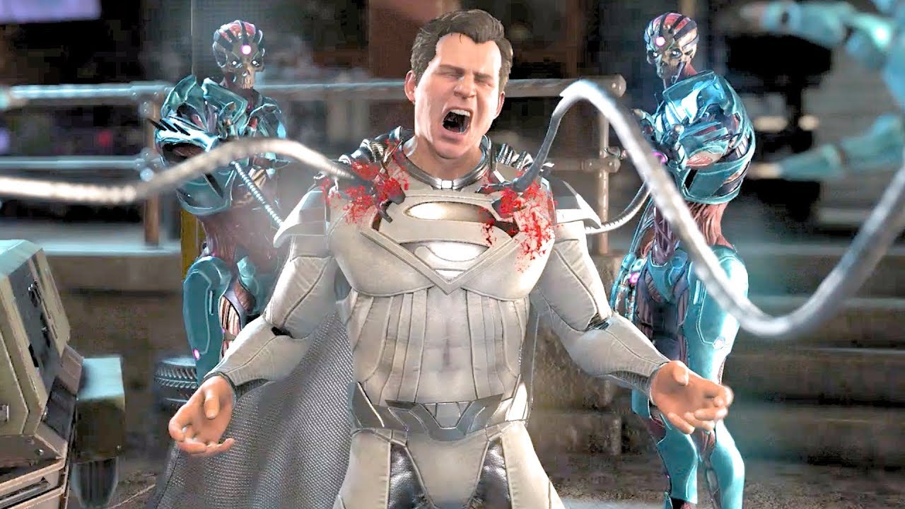 Injustice 2 All Super Moves on Superman Electrum 4k Ultra HD 2160p