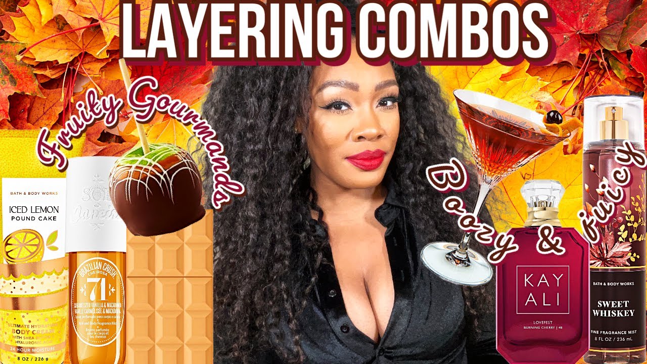 Layering Combos To Transition To Fall | Gourmand, Boozy, & Fruity Florals ! Perfumes & Body Mists