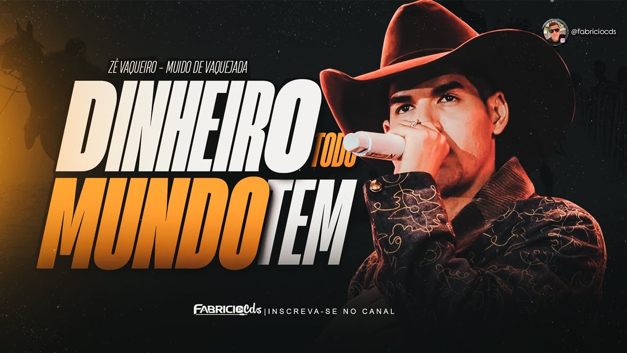 DINHEIRO TODO MUNDO TEM - (EU E MEU CAVALO)  ZÉ VAQUEIRO SETEMBRO 2025  (Música Nova)