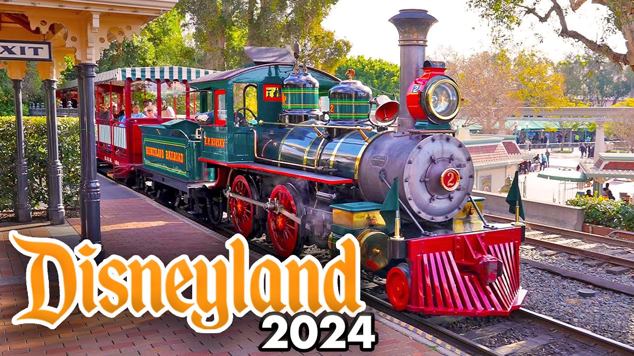Disneyland Railroad 2024 — Disneyland Ride [4K60 POV]