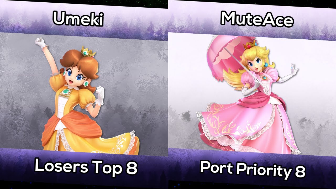 Umeki (Daisy) vs MuteAce (Peach) - Losers Top 8 - Port Priority 8