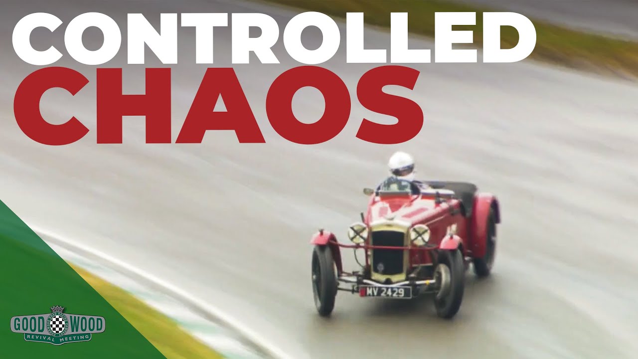 10 минут невероятных довоенных сражений и дрейфов | Goodwood Revival