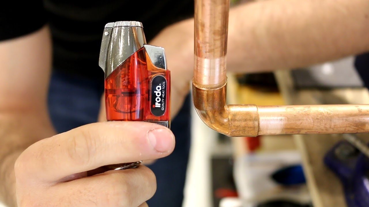 Can you SOLDER a copper joint with a 5$ MINI-TORCH? | GOT2LEARN