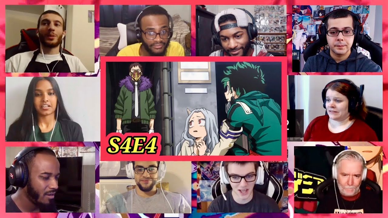 My Hero Academia Season 4 Episode 4 Reaction Mashup | 僕のヒーローアカデミア