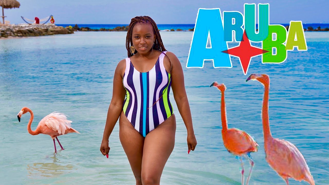 Visit Flamingo Beach Aruba without staying at Renaissance Hotel!