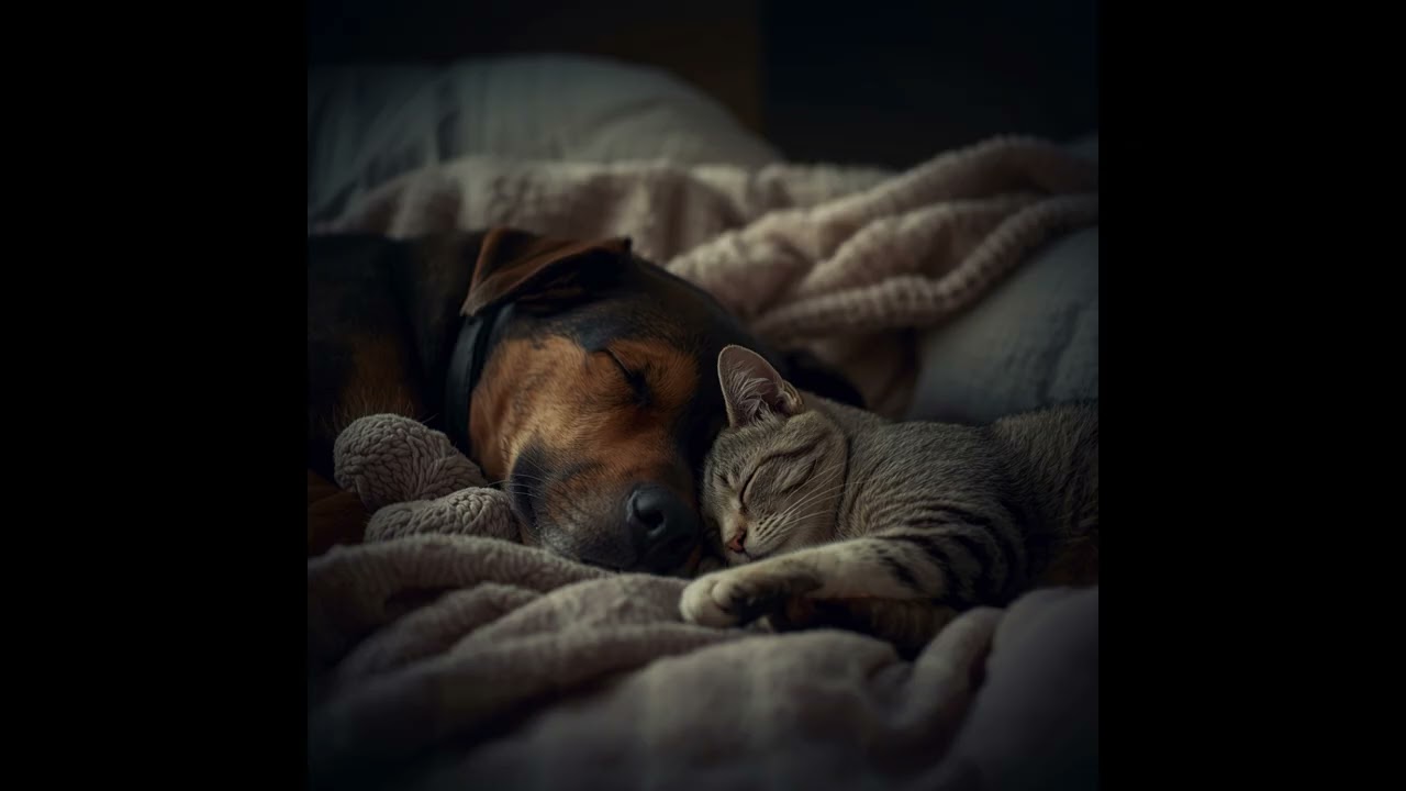 Calming Music for Dogs & Cats  Relaxation,Anxiety Relief & Sleep