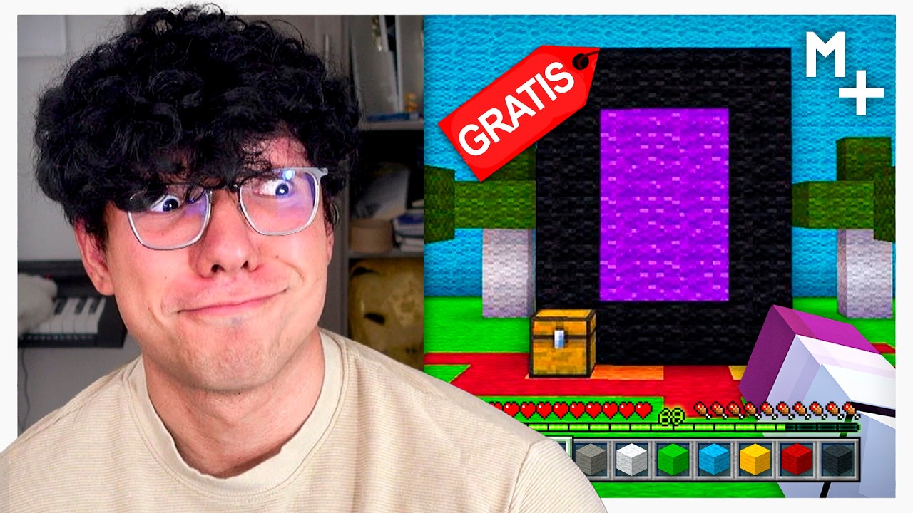 Magma Juega La Versión GRATIS de MINECRAFT 🤑💎