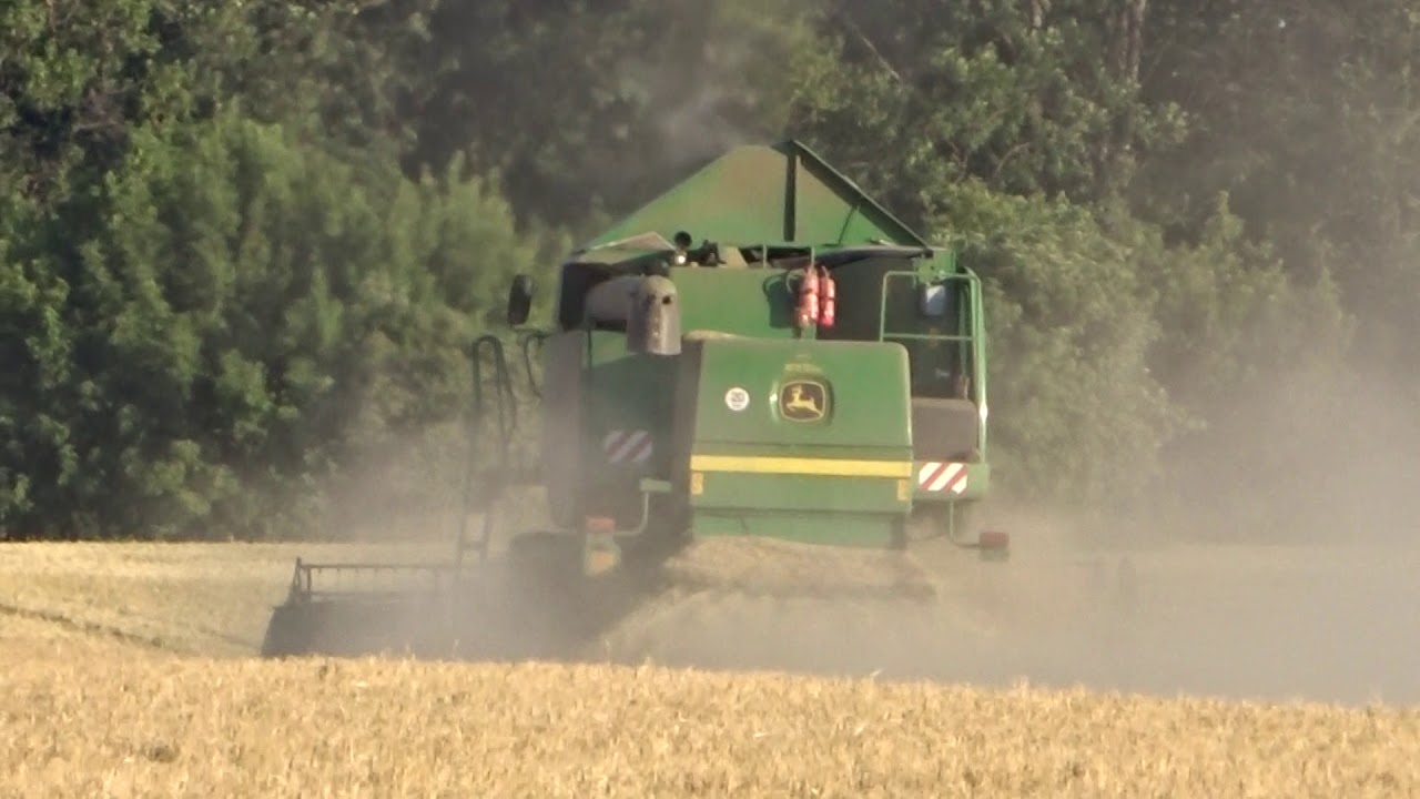 Sklizeň Ječmene 2019 john deere  9660i Medlov u Brna