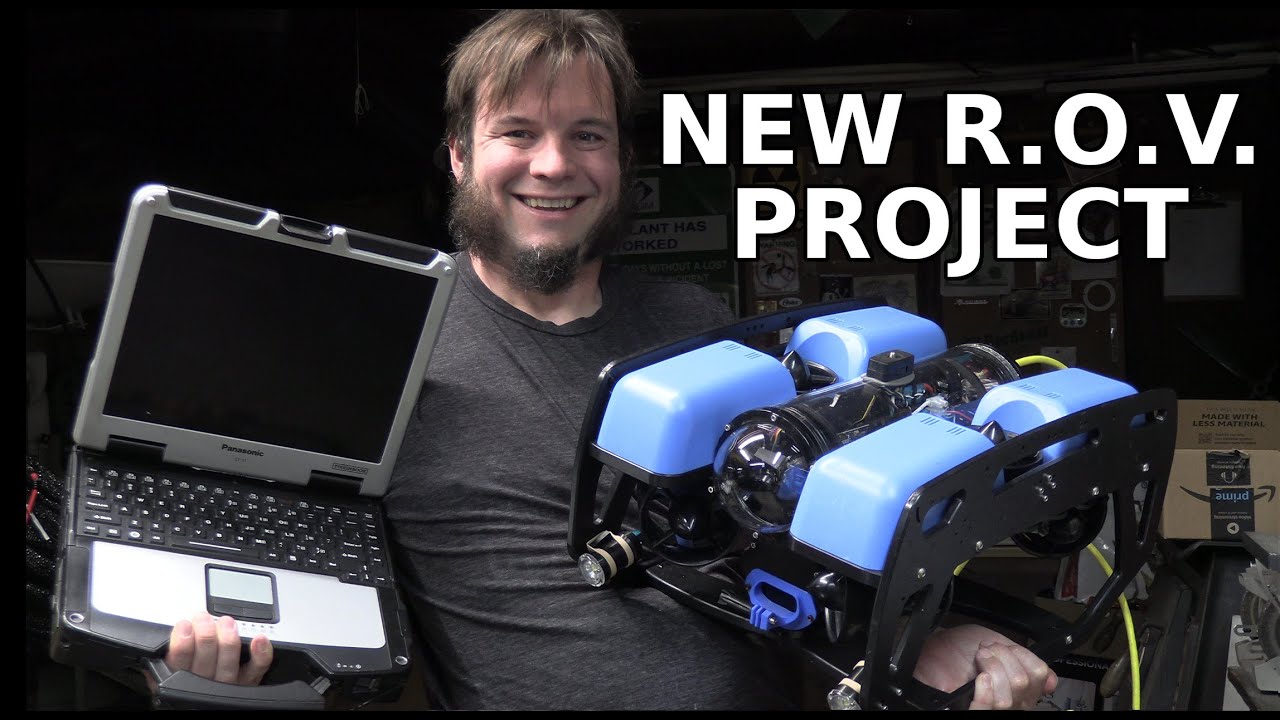 Underwater ROV with 360° Periscope
