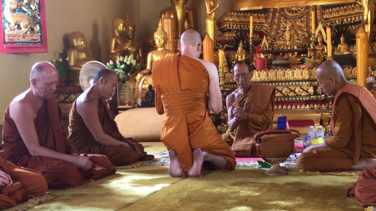 Ordination in Thai Dhammayut tradition 10/11/2019 (subs)