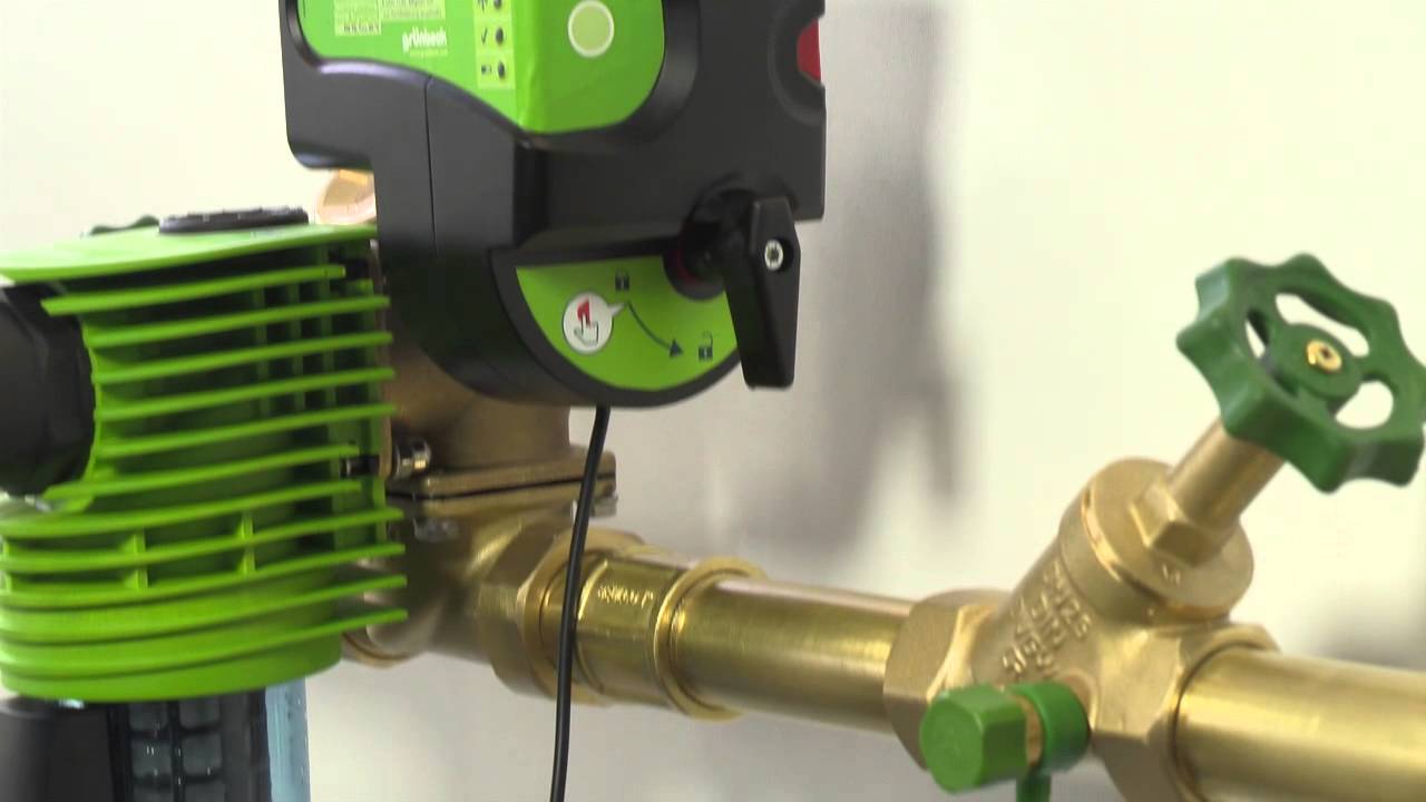 Grünbeck GENO-STOP® - optimaler Schutz vor Wasserschäden (protection from water damage)