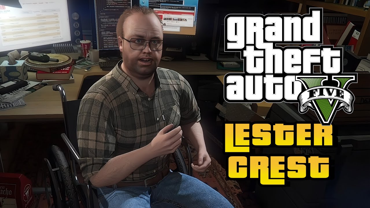 GTA 5 Lester Crest All Cutscenes - Todas Las Escenas 