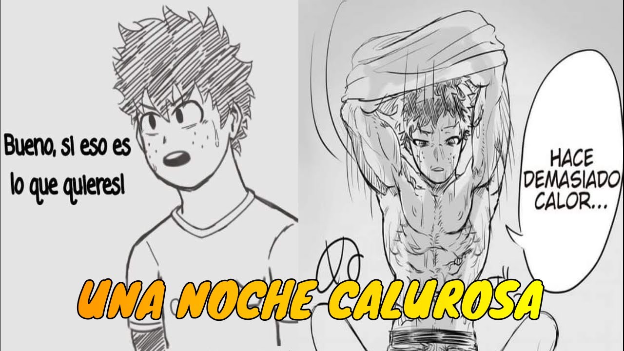 MY HERO ACADEMY MINI COMICS EN ESPAÑOL {DEKURAKA} UNA NOCHE CALUROSA {PELEA DE NOVIOS} LOQUENDO
