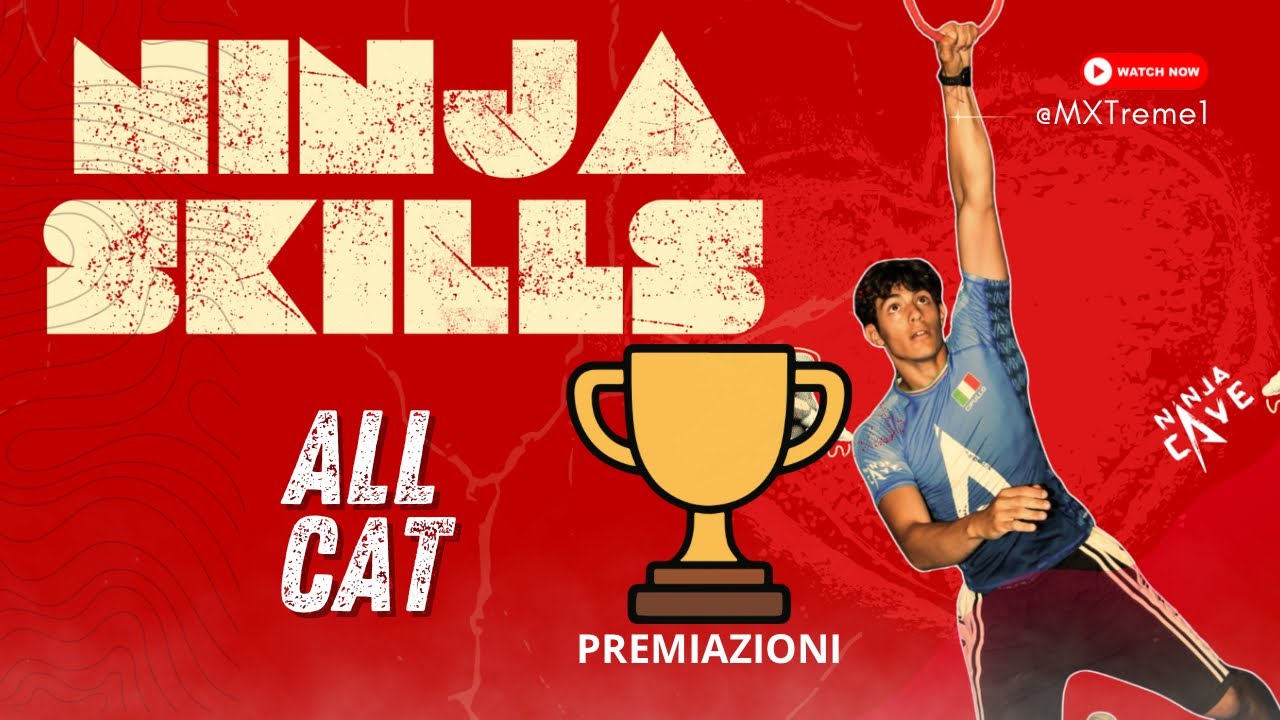 NINJA SKILLS CHALLENGE 2026 - Premiazione ALL CAT.