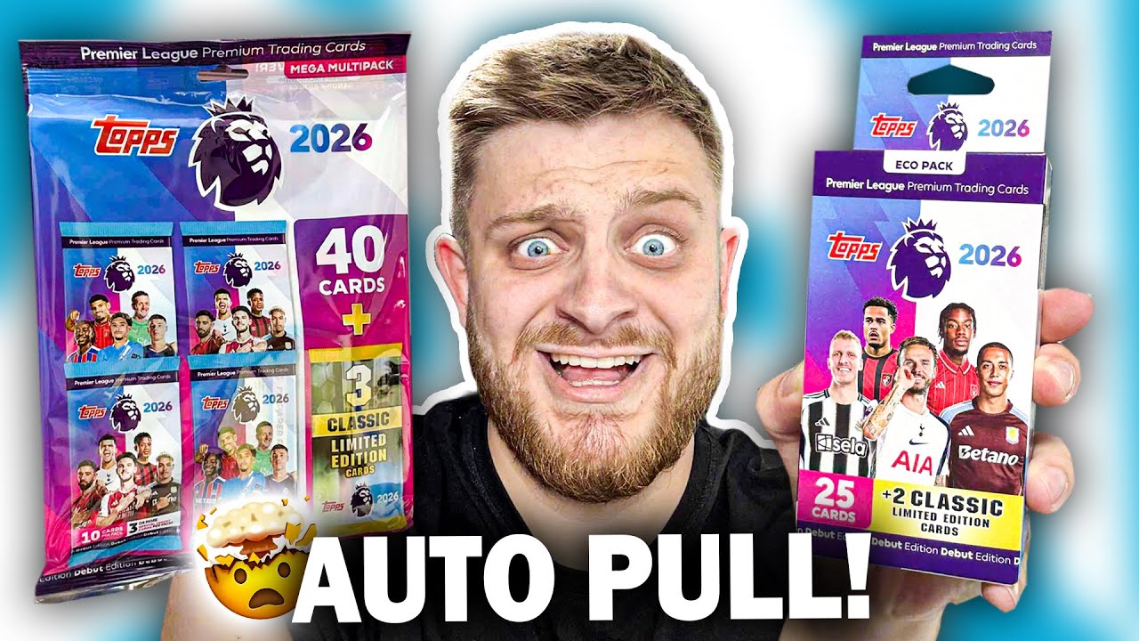 AUTOGRAPH PULL!! | Topps Premier League 2026 Pack Opening BATTLE! (Mega Multipacks vs Eco Packs!)
