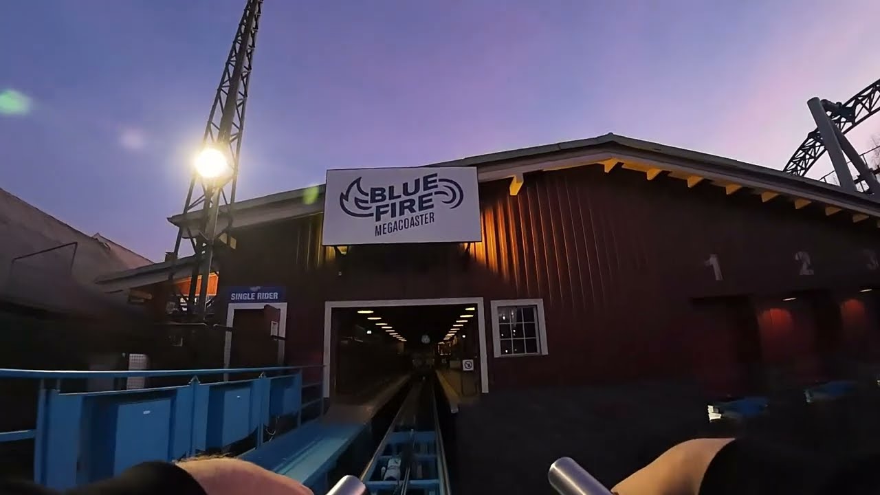 Blue Fire, Europa Park Onride Front Row