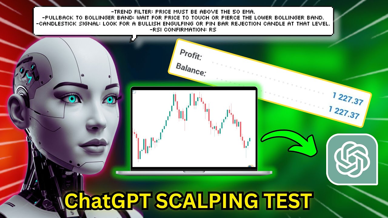 I Asked ChatGPT For a Scalping Strategy... And It Made Me 40% in 2 Days!