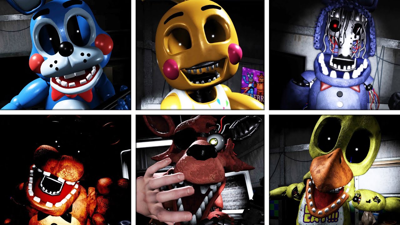 [ROBLOX] Five Nights at Freddy's 2 (REIMAGINED) - All JumpScares