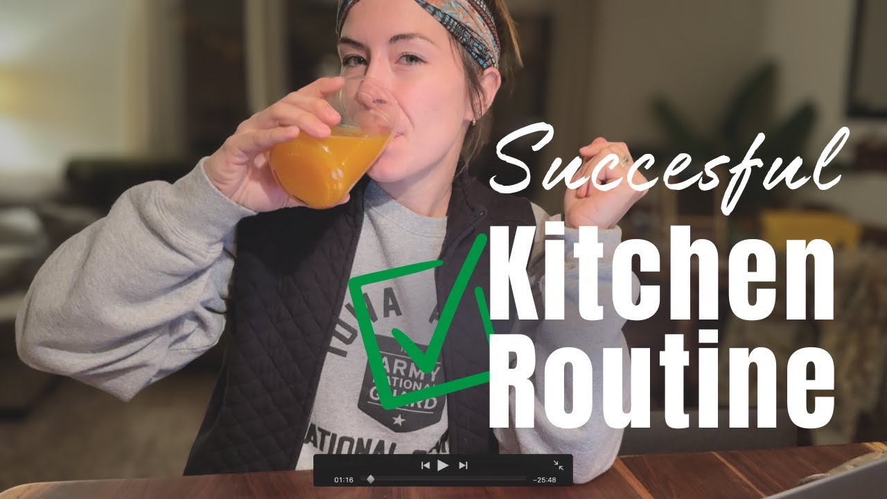 Homemaking Skills - Successful Kitchen Routines | Week 2