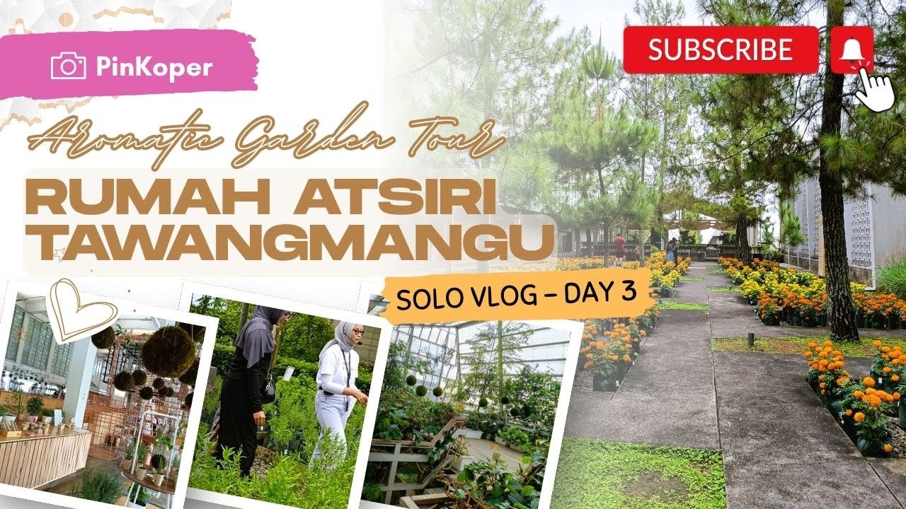 TANAMAN PENGUSIR SETAN??!! CARI TAU DI RUMAH ATSIRI INDONESIA TAWANGMANGU | AROMATIC GARDEN TOUR
