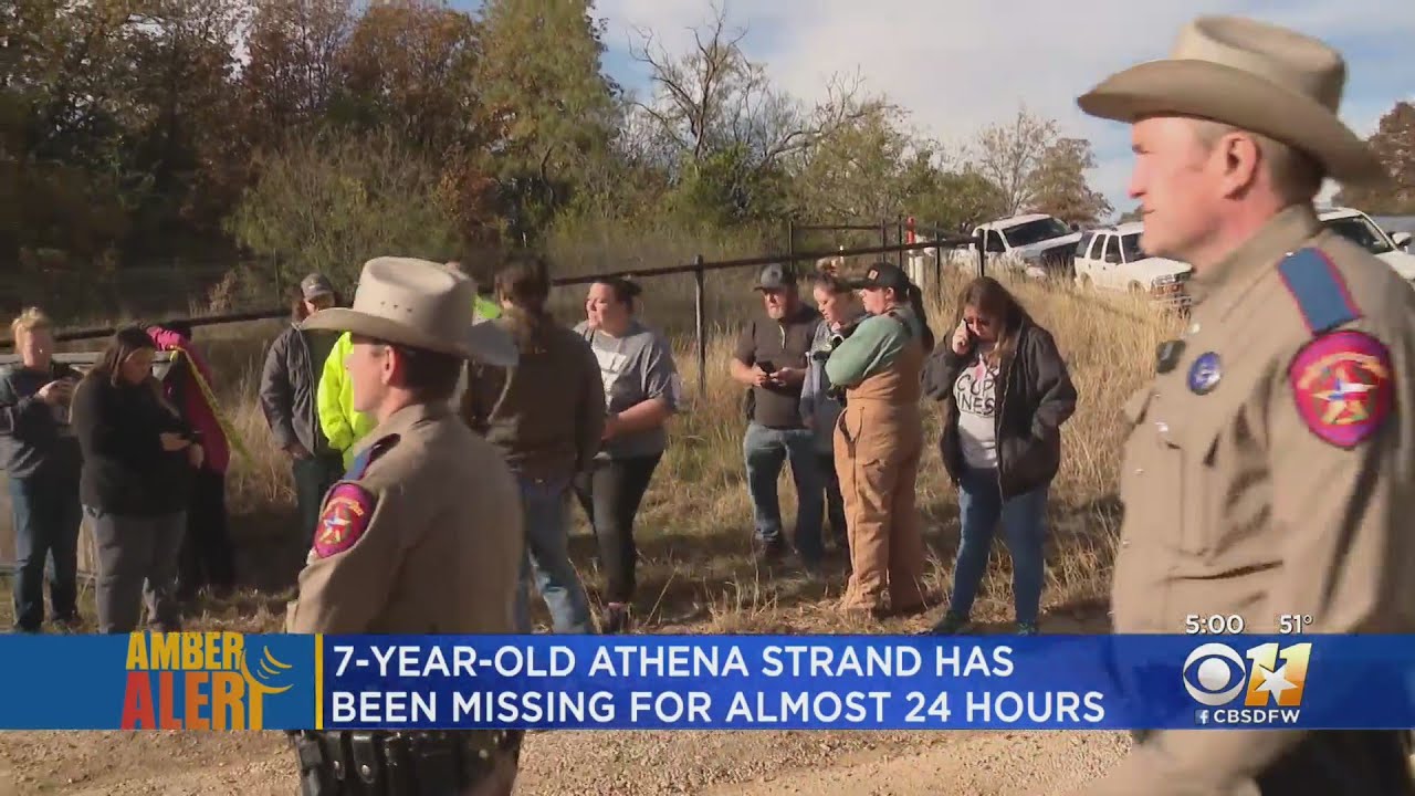 Massive search continues for 7-year-old Athena Strand