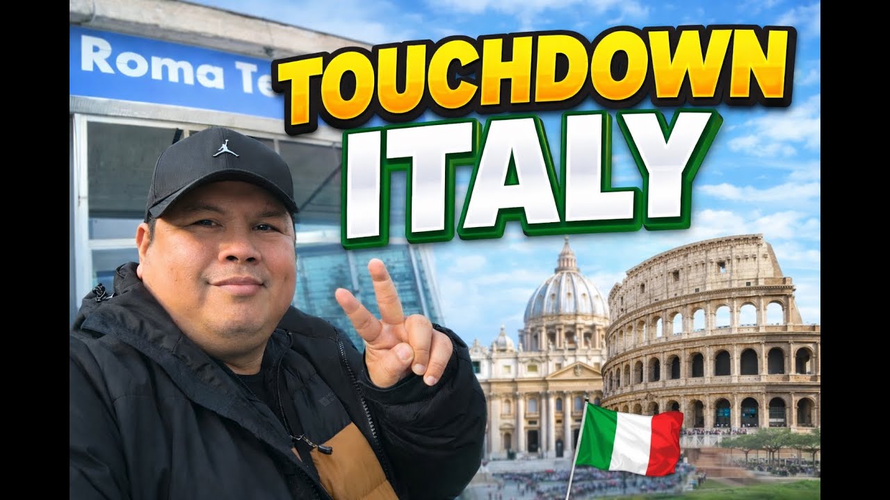Touchdown Italy - Pagalagala sa Roma part 1