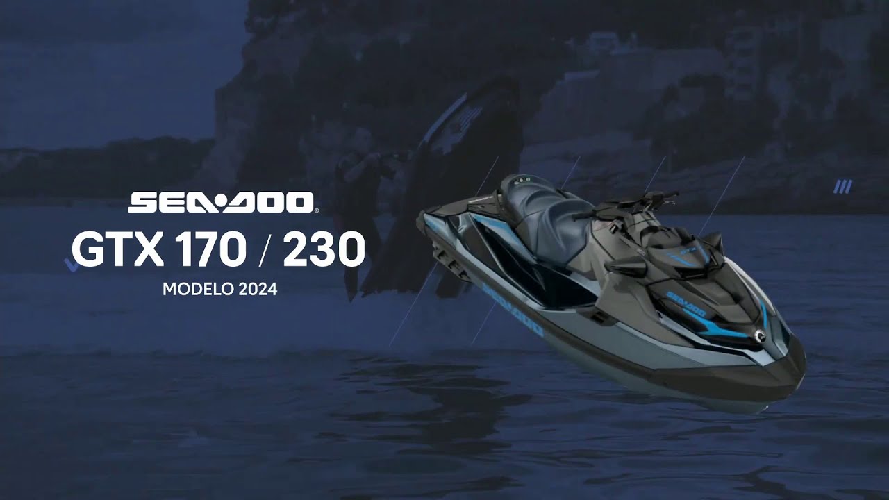 Presentación @Seadoo GTX 170/230 (2024) - Prestaciones superiores con una gran calidad/precio.