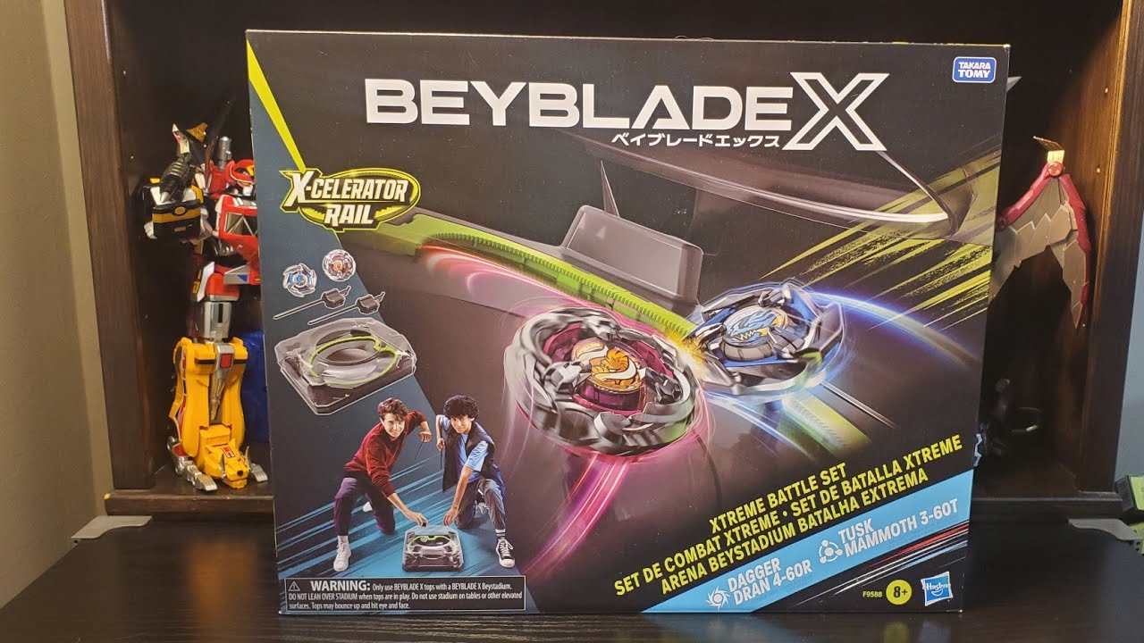 Beyblade X Xtreme Battle Set Unboxing + Beyblade Battles! #beyblade #beybladex #hasbrobeyblade