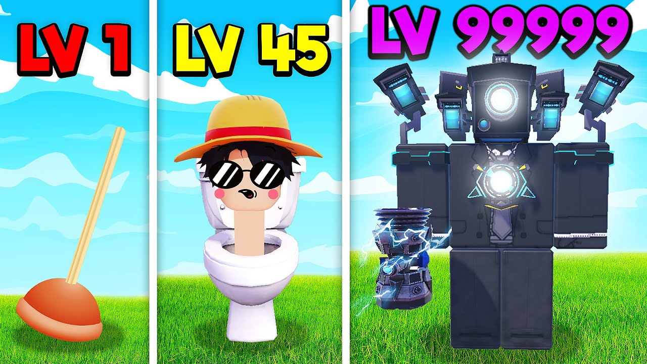 UPGRADING MY CAMERAMAN TO FIGHT SKIBIDI TOILETS with CHOP & BOB | Roblox Toilet Tower Defense Part 2