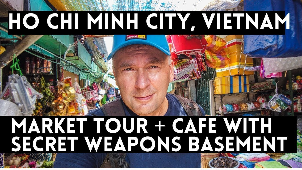 See A Secret Weapons Basement In Ho Chi Minh City, Vietnam[Near A Traditional Market]