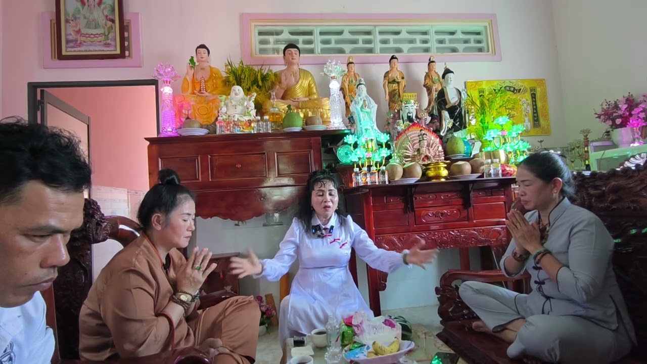 Cô bảy vô vi tâm linh tây ninh chia sẻ phật pháp về Tấm lòng vàng cao cả về đến cô bảy🙏♥️💐0849959990