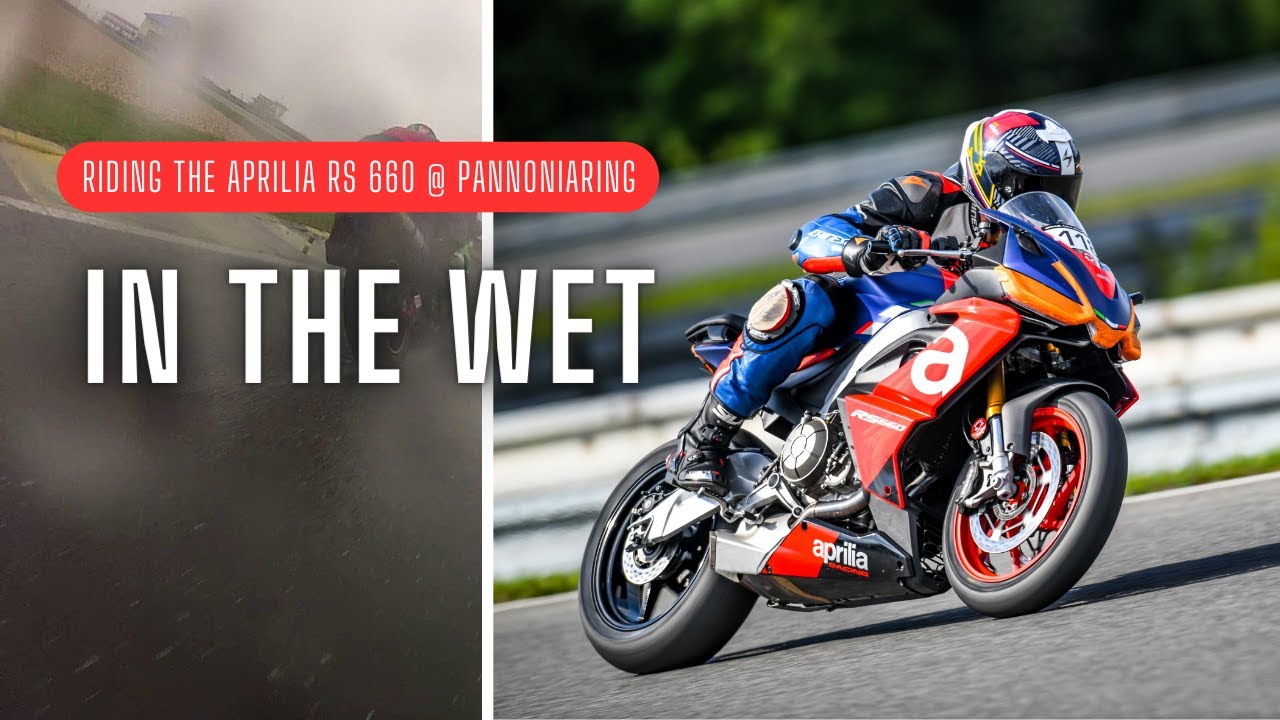Aprilia RS660 - Onboard Pannoniaring - Regen/Rain