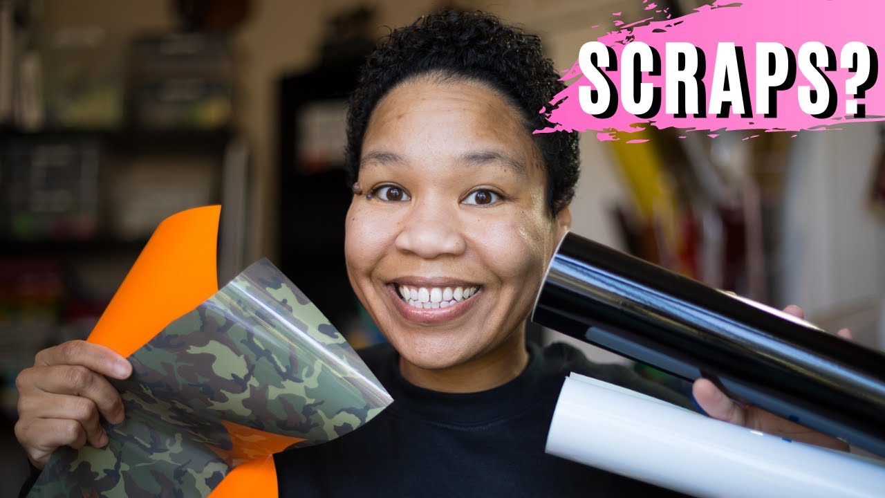 How to Store Heat Transfer Vinyl Scraps | Craftroom Organization | Store HTV Vinyl After Weeding