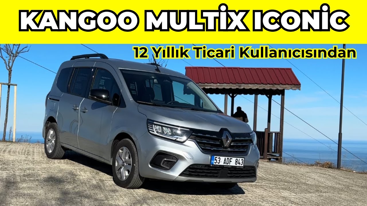 BENZİNLİ TİCARİ OLUR MU? | Renault Kangoo Multix Iconic 1.3 tCe | @OtoGrafi