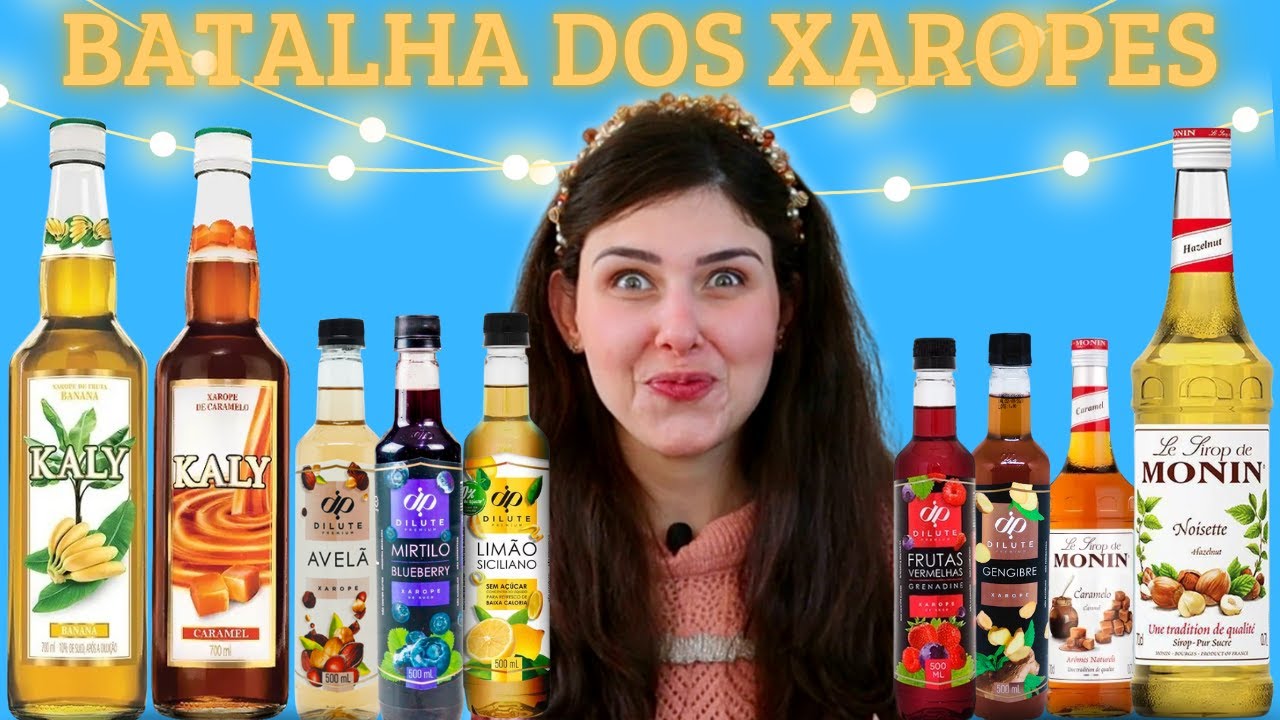 XAROPES MONIN, KALY E DILUTE| QUAL É QUALIDADE?