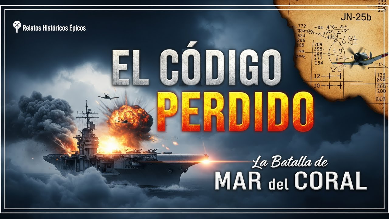 💥Batalla de MAR del CORAL: El C&oacute;digo que Cambi&oacute; el Destino de MIDWAY | WW2 🎖
