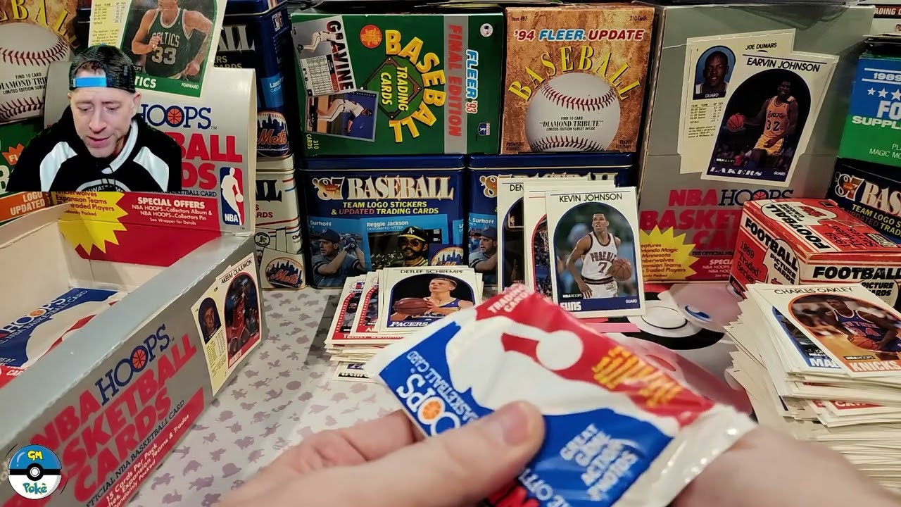 1989 Hoops Wax Box Opening! 🏀 Chasing David Robinson Rookie & Michael Jordan Cards for PSA! - Box 3