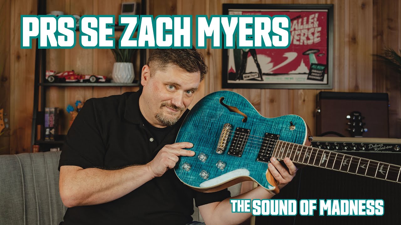 Обзор гитары Paul Reed Smith SE Zach Myers 2022 года | Классика электрогитар PRS с безумным звуча...