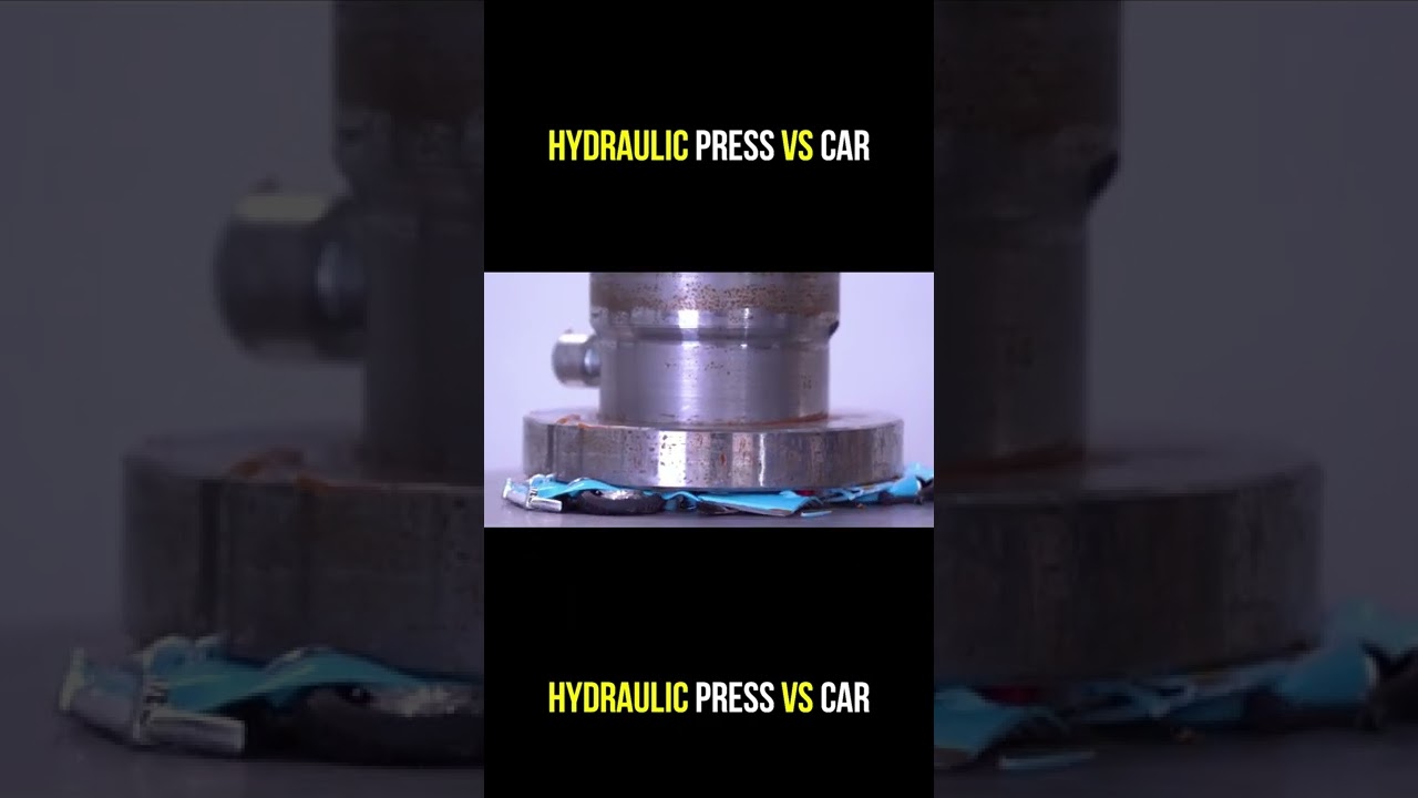 Hydraulic Press Vs Car Toy #shorts