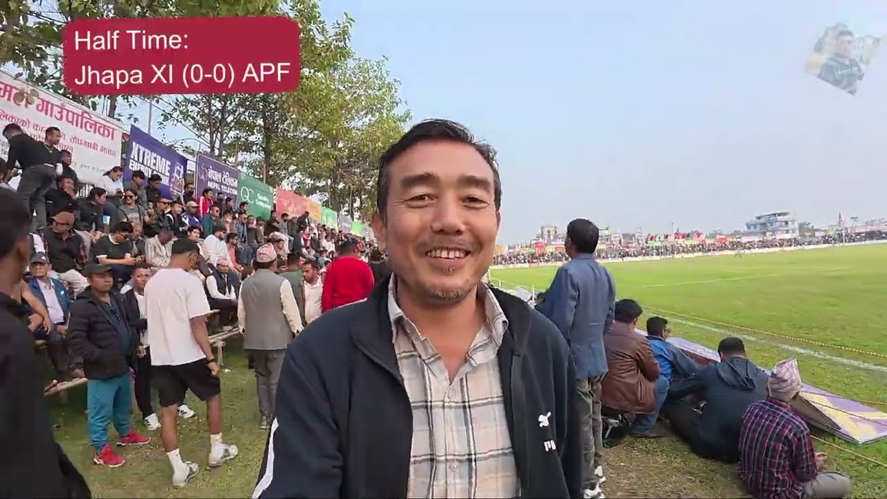 1st Semi-final Match of 7th Jhapa Gold Cup 2082 vlog | Jhapa XI vs APF Club |