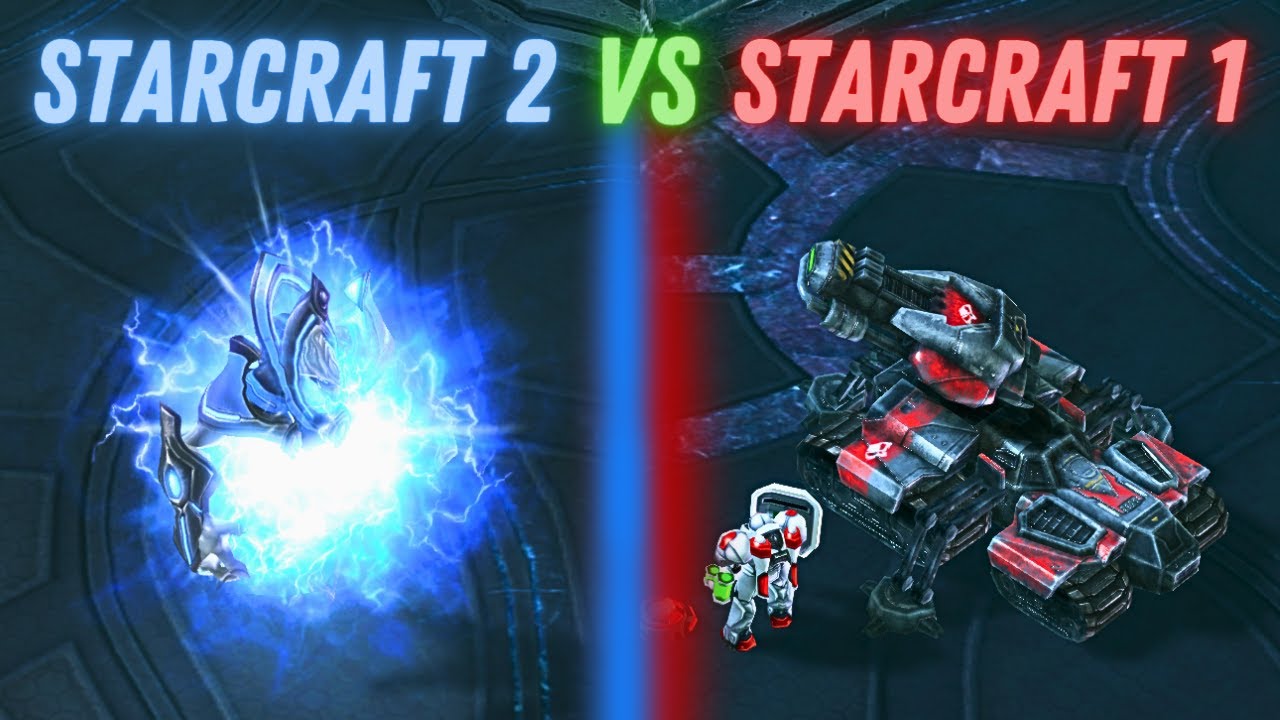 Кто победит? StarCraft 1 против StarCraft 2! (Grandmaster TvP)