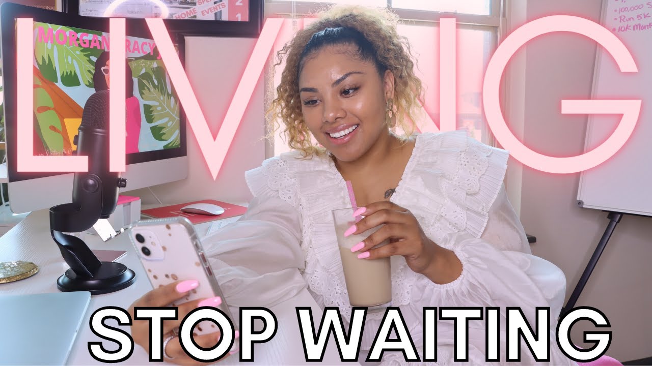 GET BACK TO LIVING | How To Start Living Again & Stop Waiting